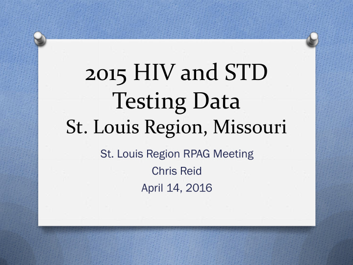 2015 hiv and std testing data