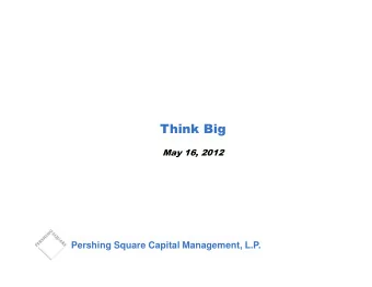 Pershing Square Capital