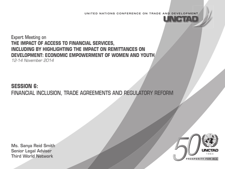 financial inclusion and trade agreements