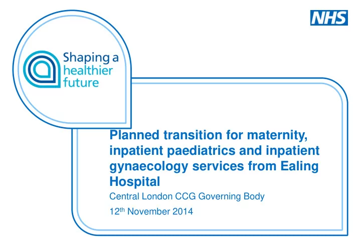 inpatient paediatrics and inpatient