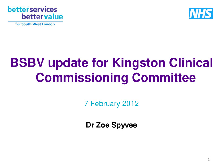bsbv update for kingston clinical commissioning committee