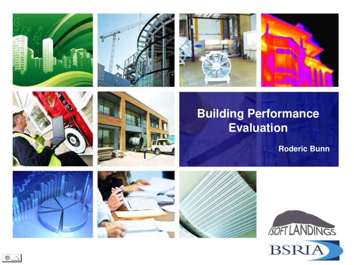 building performance evaluation