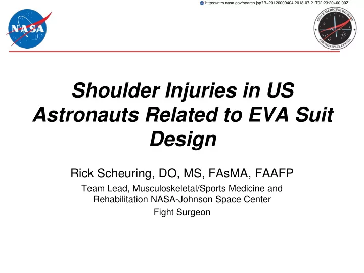 astronauts related to eva suit