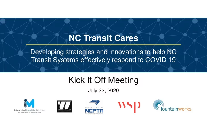 kick it off meeting