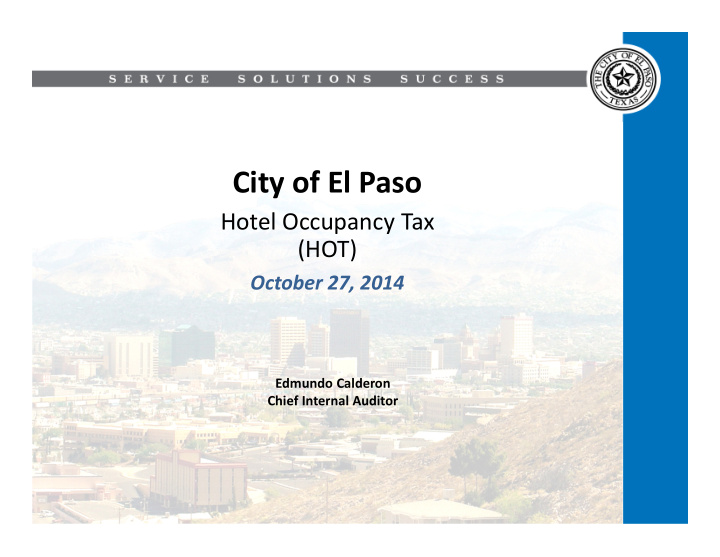 city of el paso