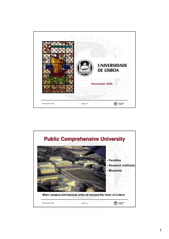 Public Comprehensive University  Public Comprehensive University   Faculties   Research