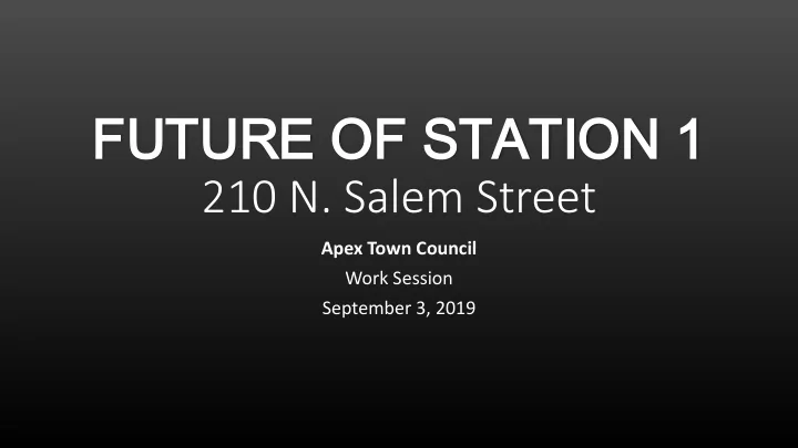 future of future of stat statio ion 1 n 1