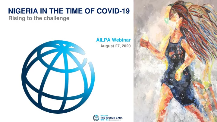 nigeria in the time of covid 19
