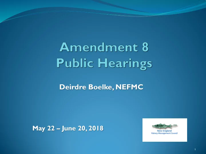 deirdre boelke nefmc