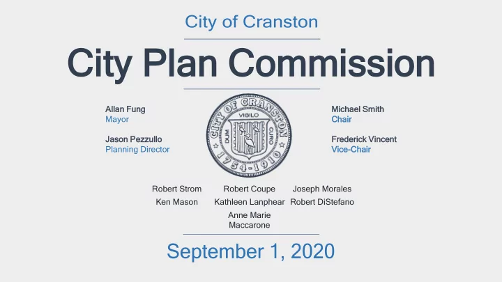 ci city ty pl plan an co commissio mission
