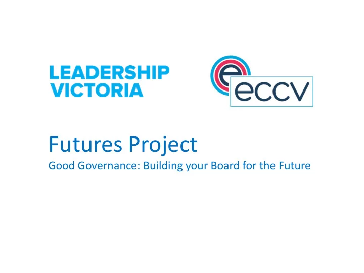 futures project
