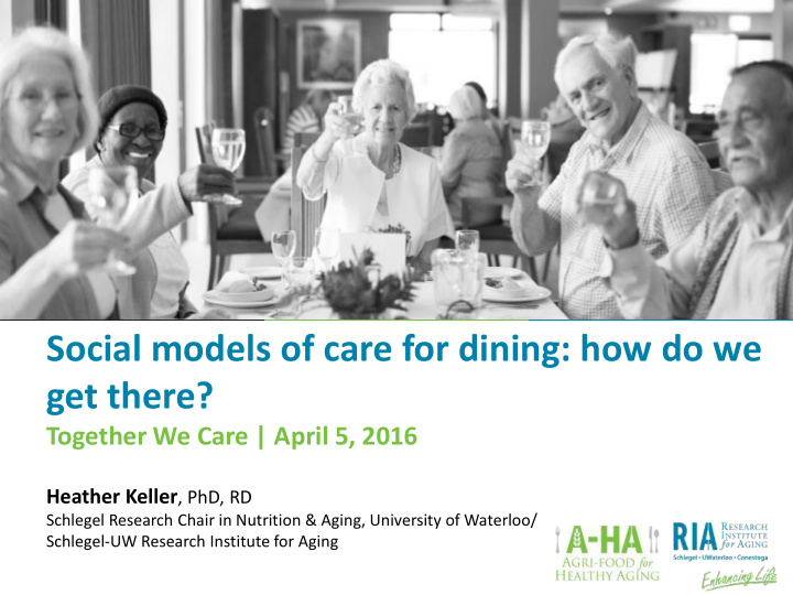 social models of care for dining how do we get there