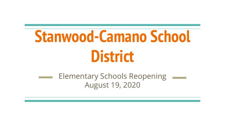 stanwood camano school district
