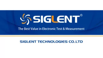 SDS1000X-E Series Product  Introduction  November 2017  What kind of oscilloscope do you need?