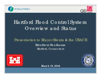 Ha rtfo rd F  Ha rtfo rd F  lo o d Co ntro l Syste m  lo o d Co ntro l Syste m  Ove rvie w a nd Sta