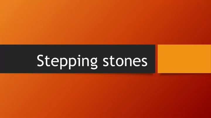 stepping stones bega valley