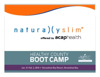 The Goal.  To promote healthy eating, weight loss/management and the reversal of MetS risk