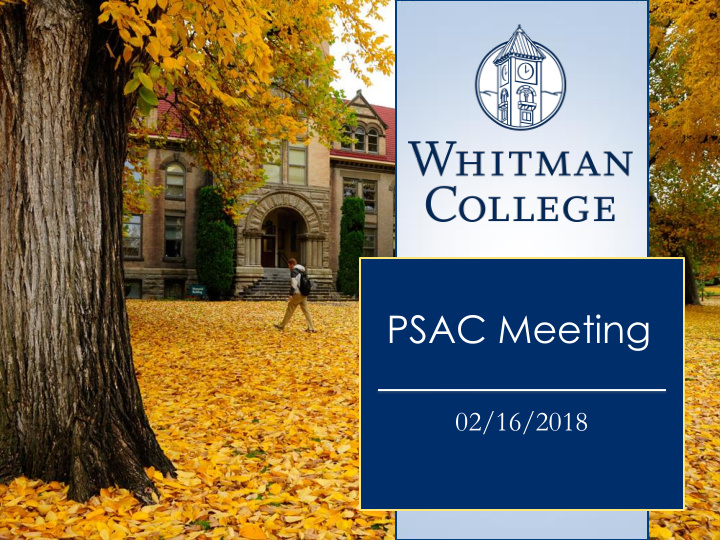 psac meeting