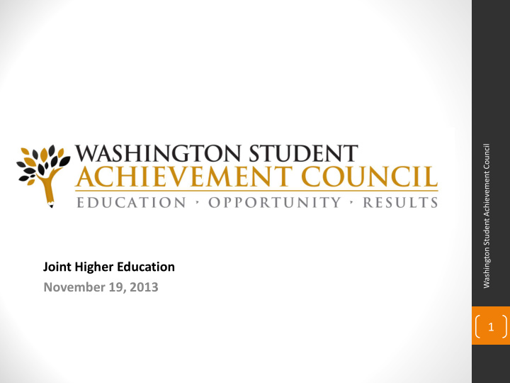 joint higher education november 19 2013