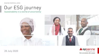 Our conversation  Welcome  ESG overview  Closing  Supplementary information  Environmental  Social