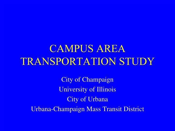 city of champaign university of illinois city of urbana