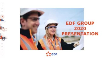 EDF GROUP  2020  PRESENTATION  01  02  03  04  05  06  07  08  09  10  11  12  13  14  15  EDF