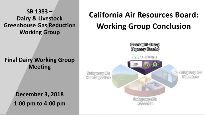 sb 1383 california air resources board dairy livestock
