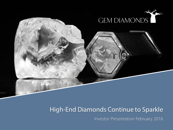 high end diamonds continue to sparkle