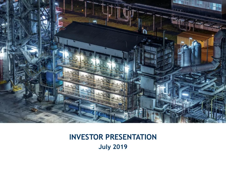 investor presentation