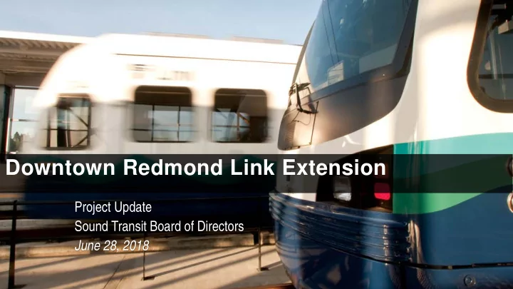 downtown redmond link extension