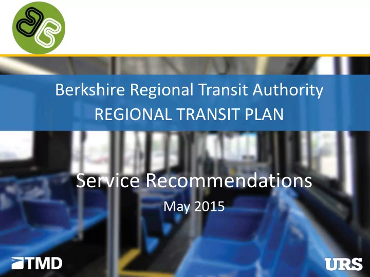 service recommendations