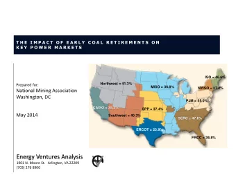 Energy Ventures Analysis  1901 N. Moore St.   Arlington, VA 22209  (703) 276 8900  OUTLINE  Problem
