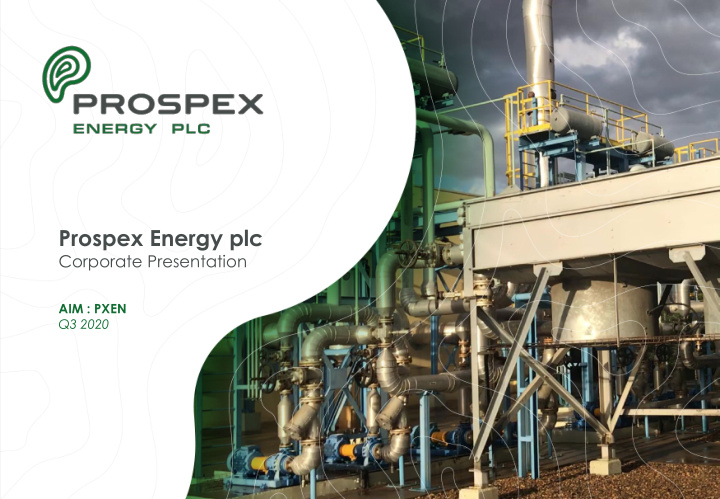 prospex energy plc