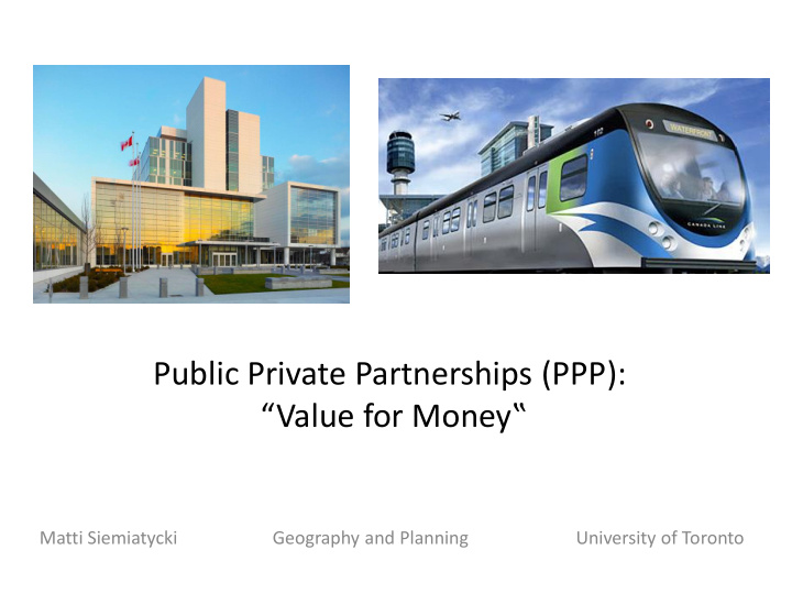 public private partnerships ppp
