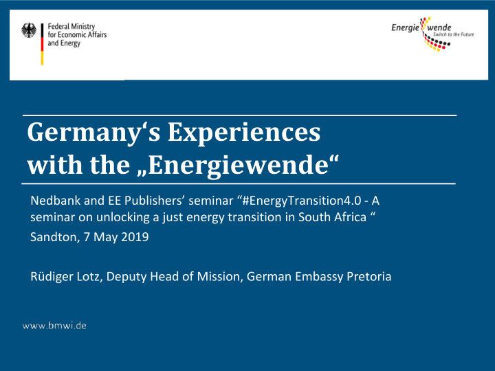 germany s experiences