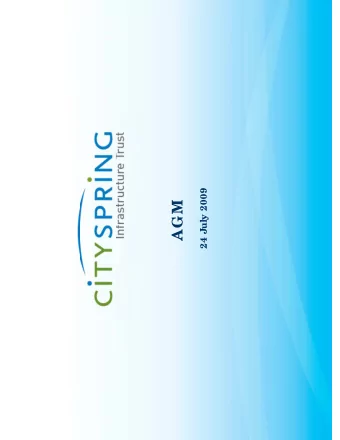 AGM  0  Disclaimer  This presentation is not and does not constitute or form part of, and is not