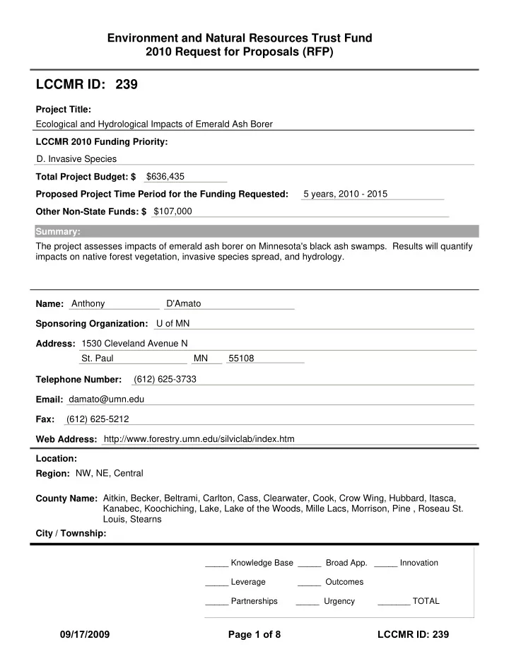lccmr id 239