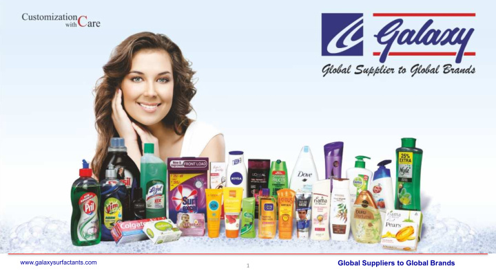 global suppliers to global brands