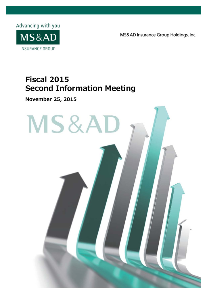 fiscal 2015 second information meeting