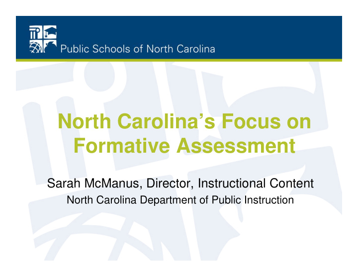 north carolina s focus on north carolina s focus on