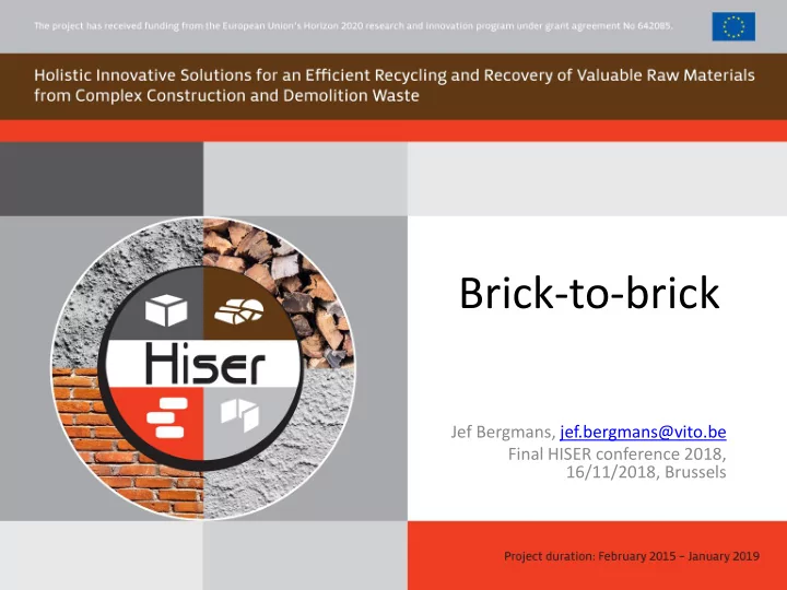 brick to brick