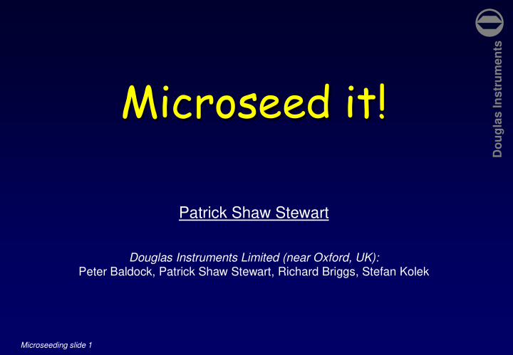 microseed it