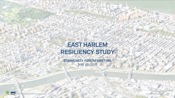 east harlem resiliency study