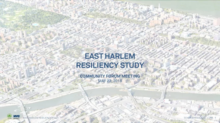 east harlem resiliency study