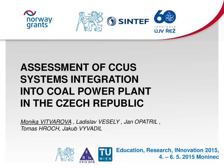 assessment of ccus