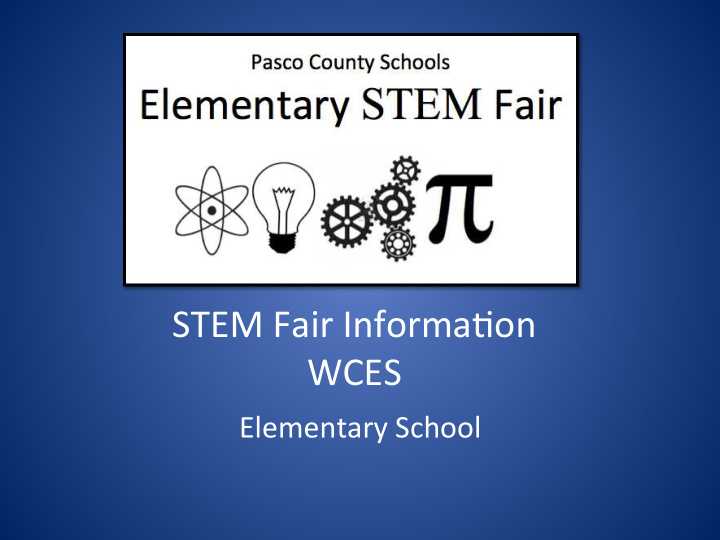 stem fair informa on wces