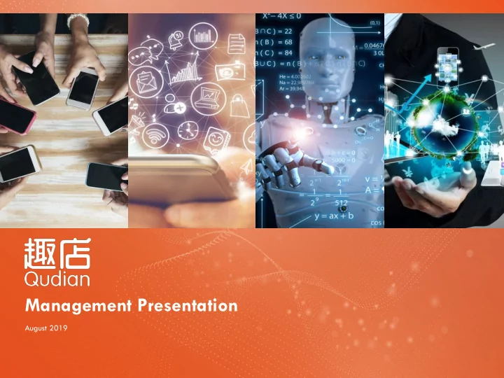 management presentation