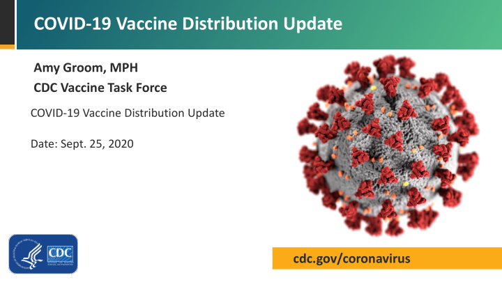 covid 19 vaccine distribution update