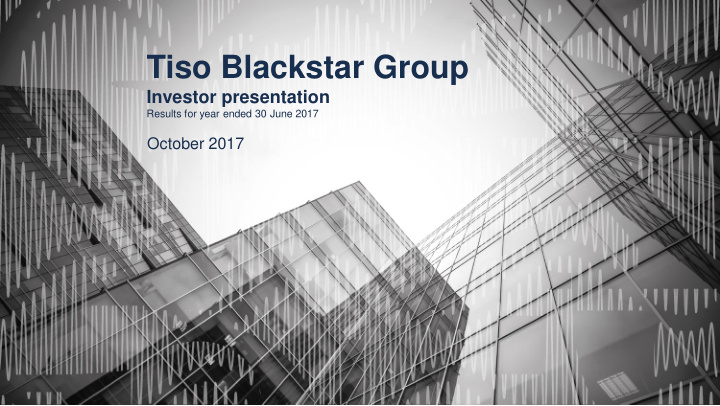 tiso blackstar group