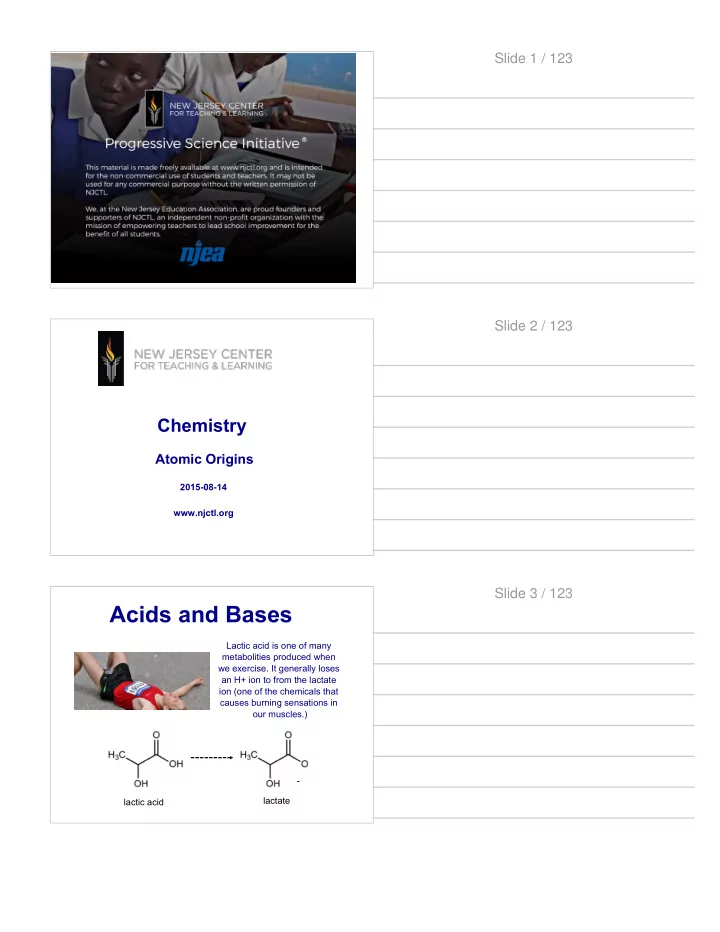 acids and bases